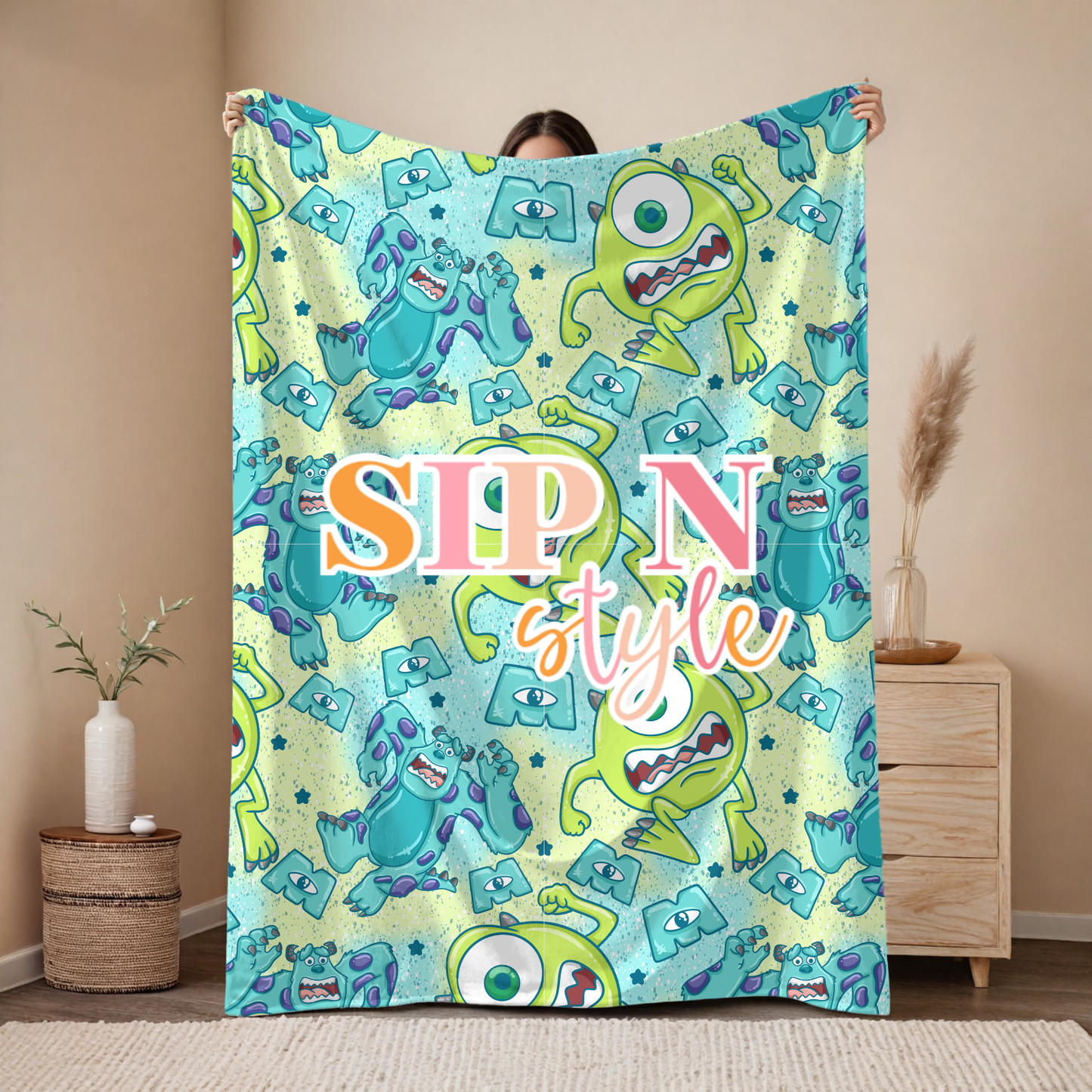 Monsters Plush Blanket