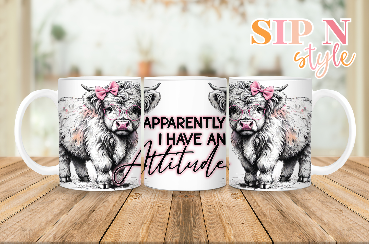 Apparently I Have An Attitude - 11oz Mug