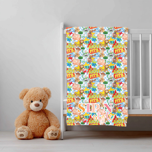 If The Boot Fits Baby Blanket - Preorder