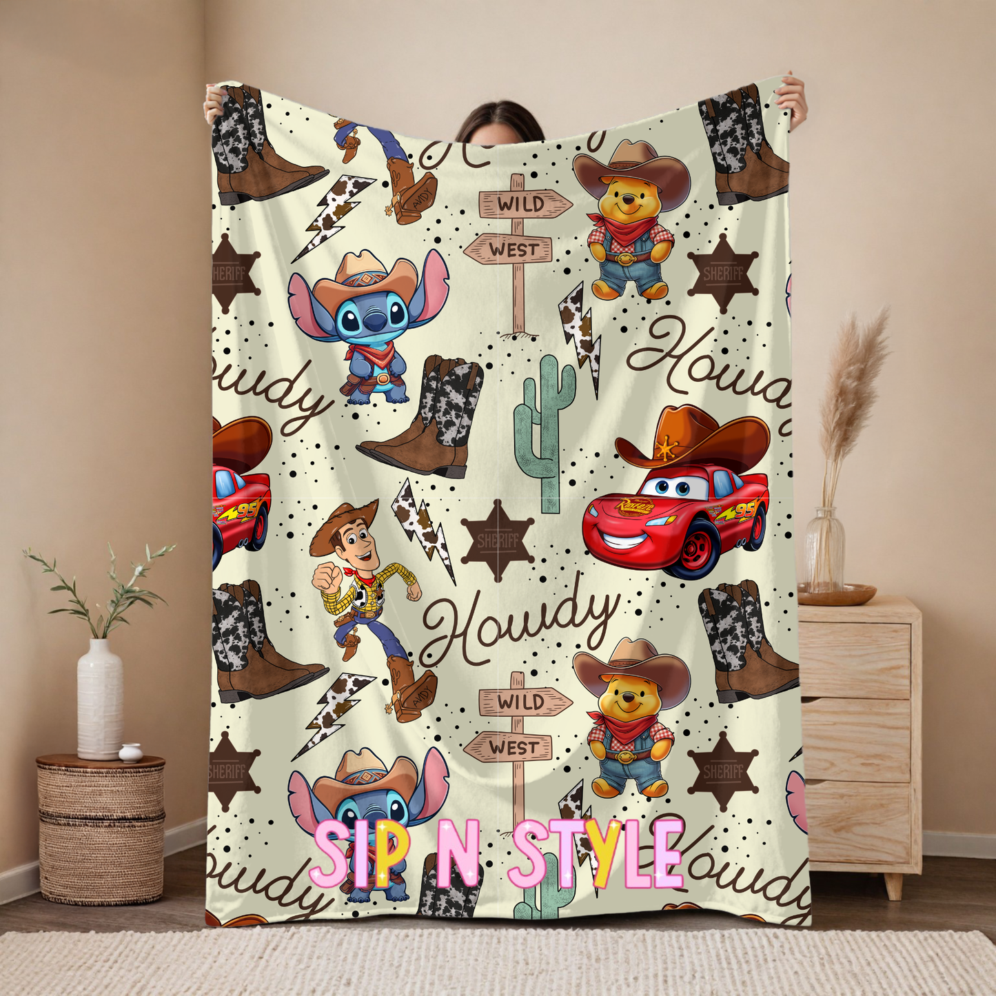 Howdy MashUp Blanket - Preorder