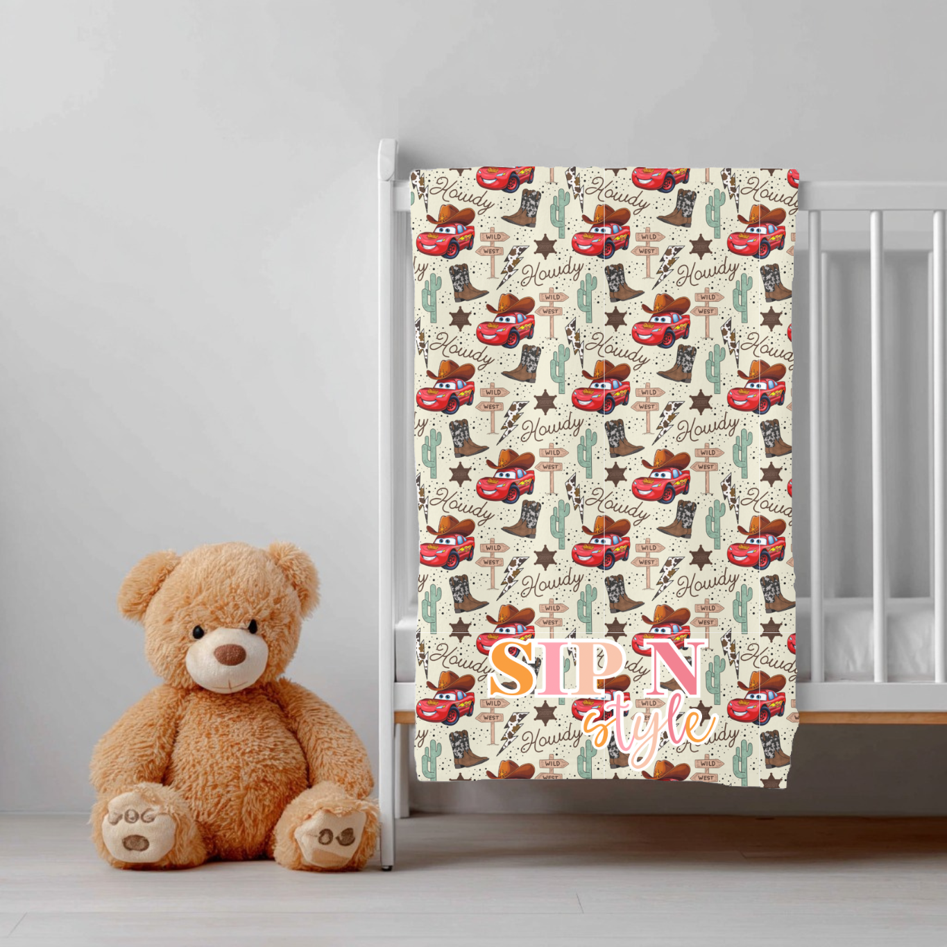 Howdy Baby Blanket - Preorder