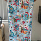 Xmas Blue Alien Beach Towel
