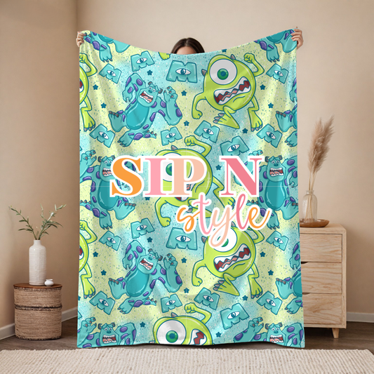 Monsters Plush Blanket
