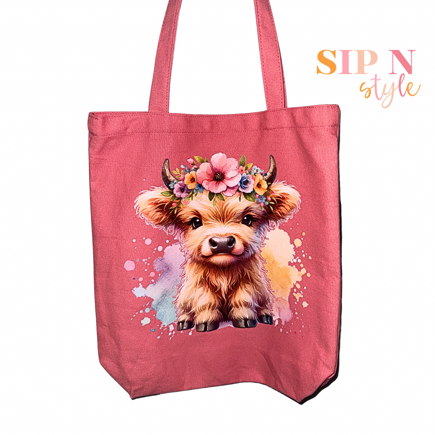 Highland Cow Tote Bag