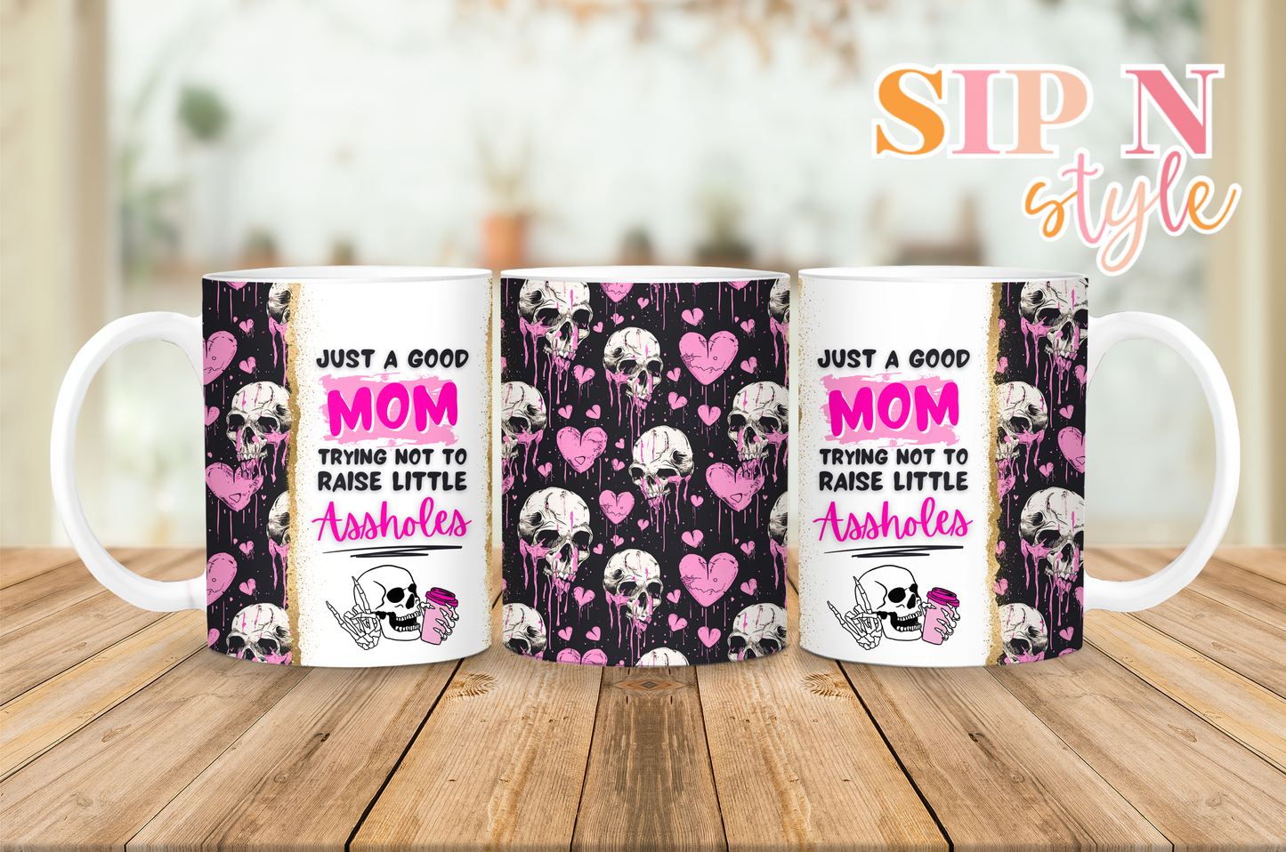 Just A Good Mom - 11oz Mug (Faded)
