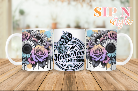 Surviving Motherhood - 11oz Mug