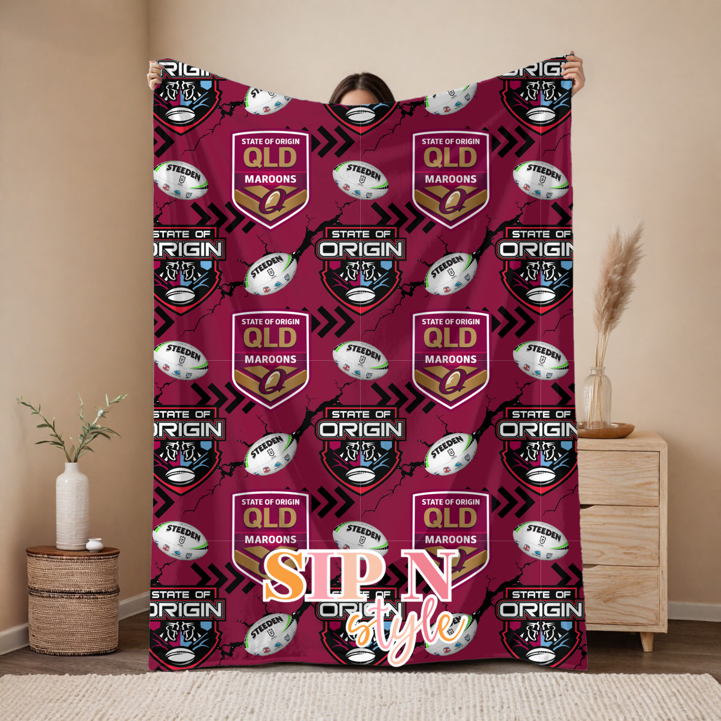 S.O.O Maroons Blanket - Preorder