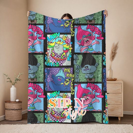 Trolls Blanket - Preorder