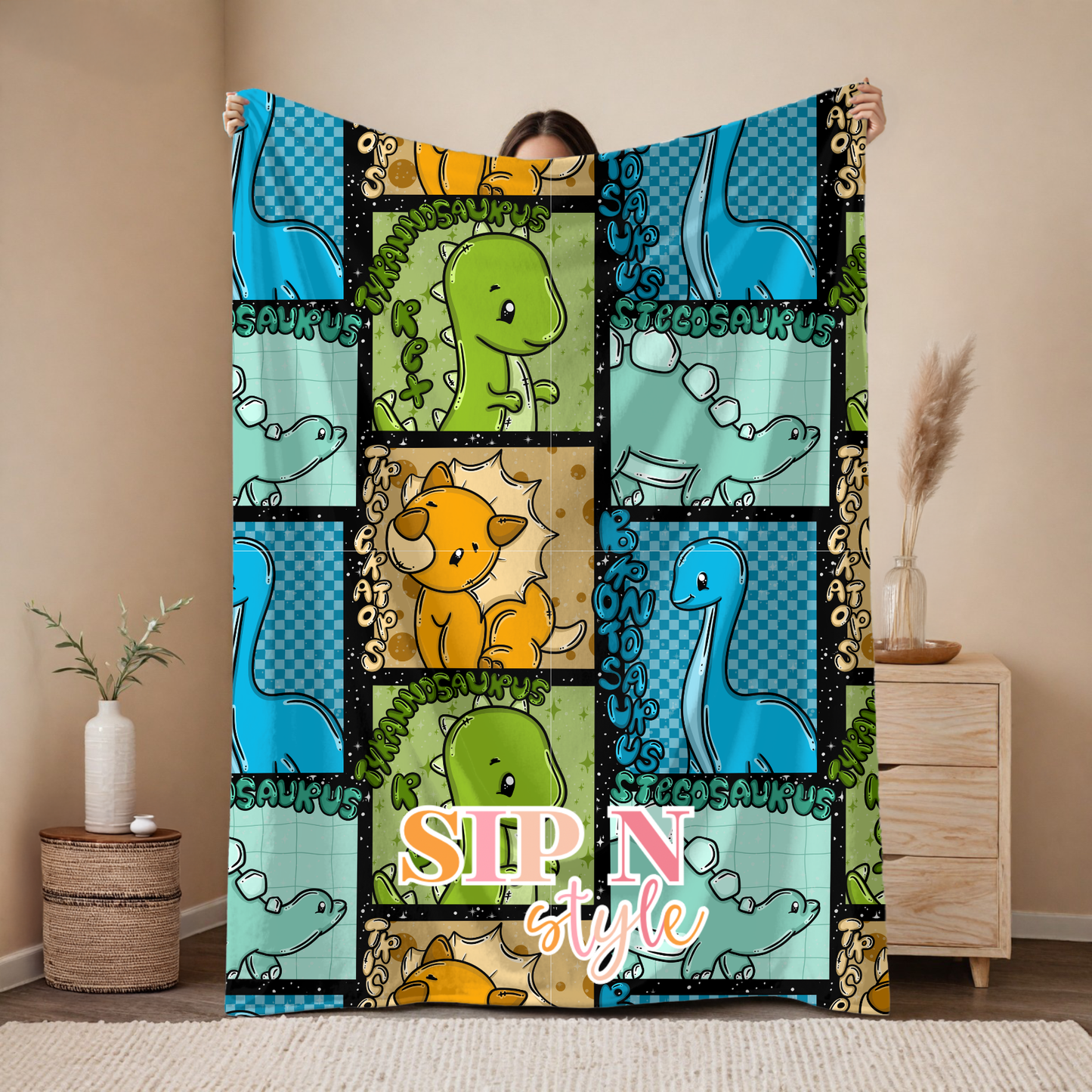 Dinosaur Blanket - Preorder