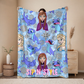 Blue Lizard Blanket - Preorder